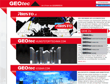 Tablet Screenshot of geotec-at.com